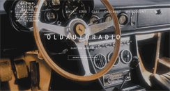 Desktop Screenshot of oldautoradio.com